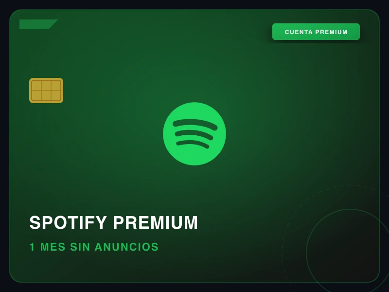 Spotify Premium 1 mes